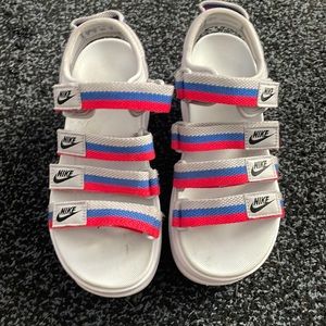 Nike platform sandals